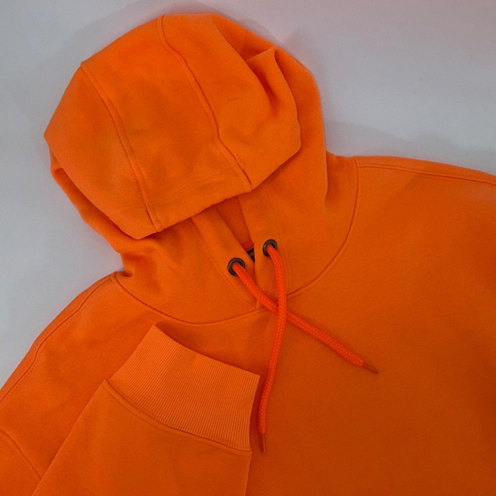 Brahma Mens Relaxed Fit Pull Over Hoodie Safety Orange 2XL NWT